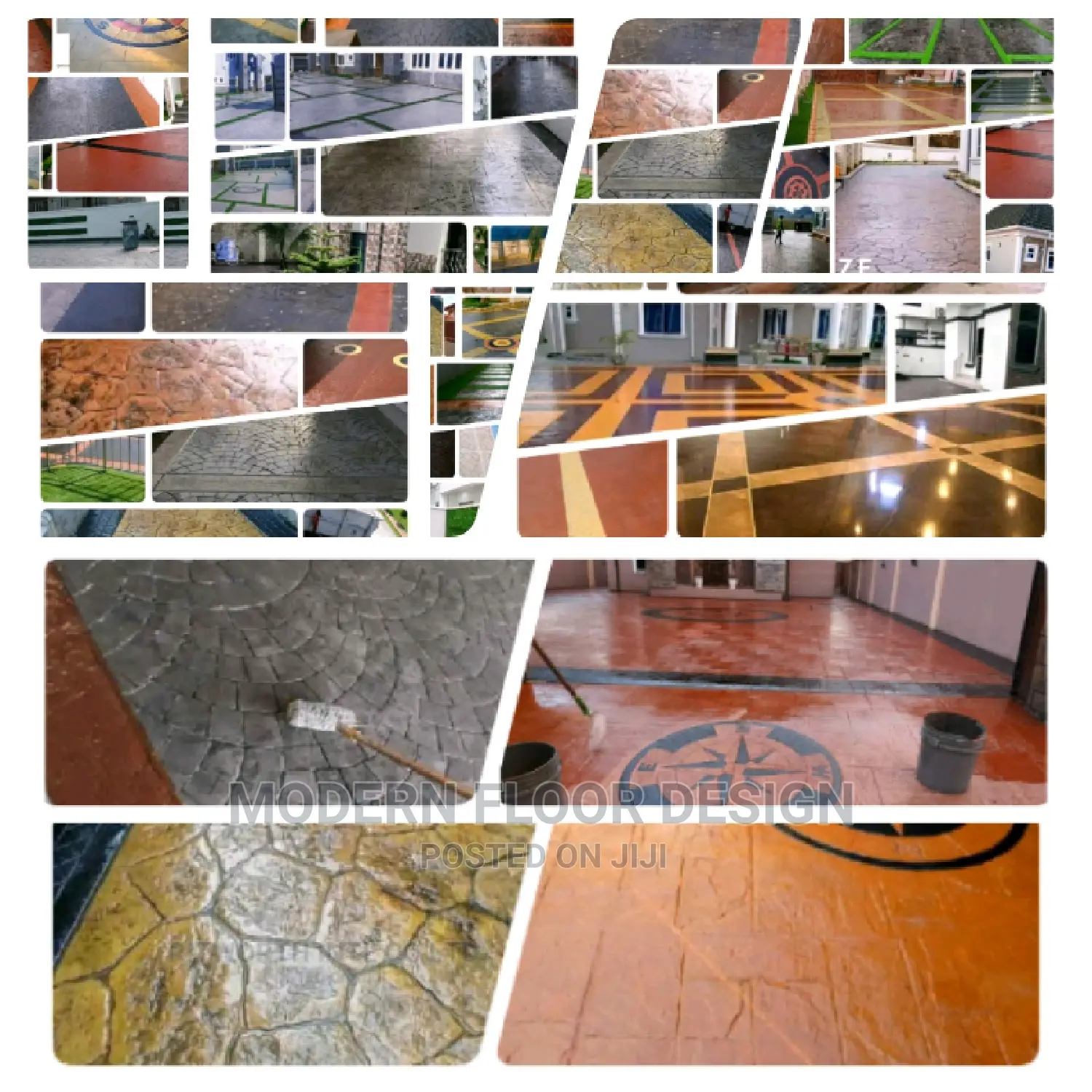 Westype Modern Stamps Floor