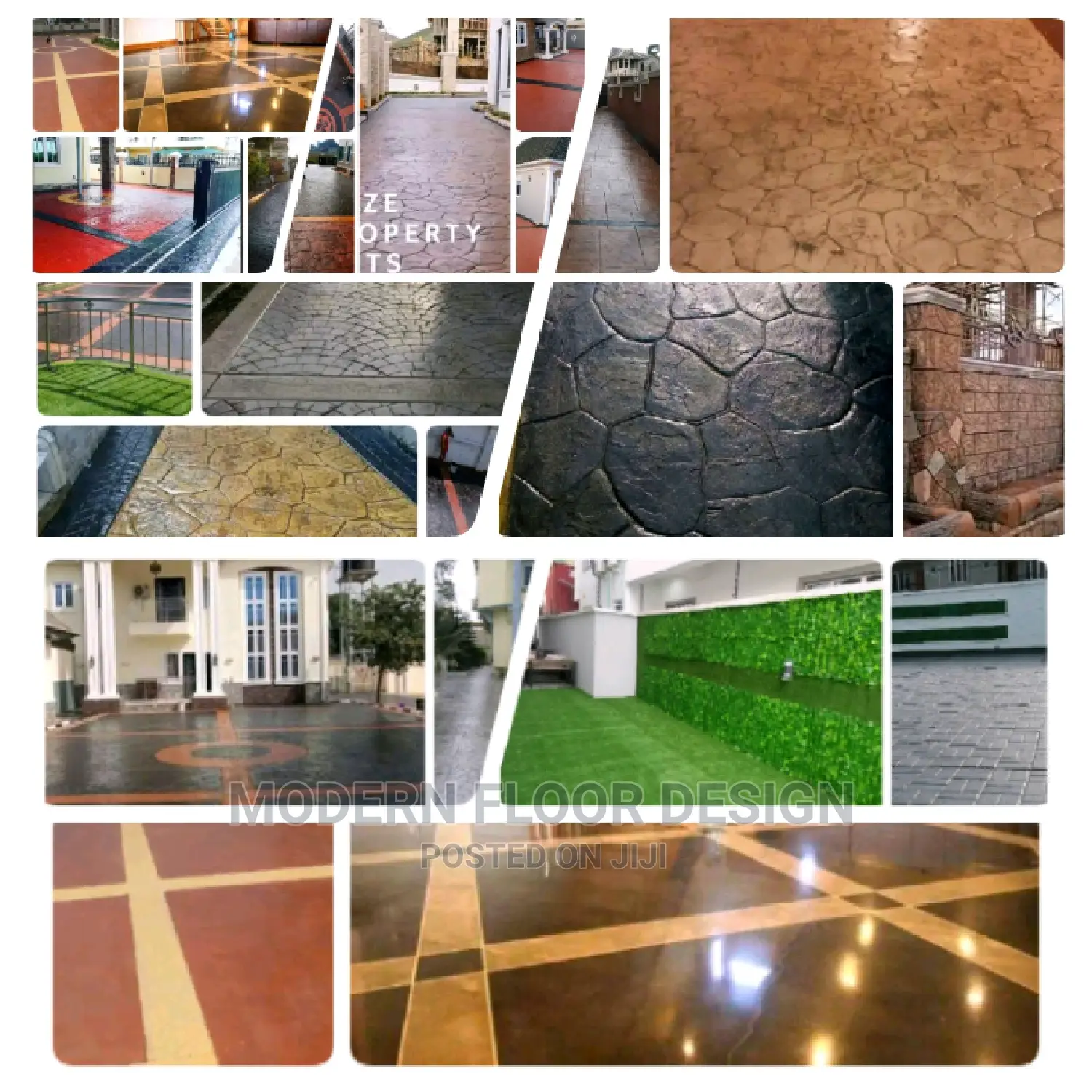 Westype Modern Stamps Floor