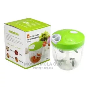 900ml 5 Blades Multifunction Hand Pull Speedy Chopper