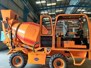 Self Loading Concrete Mixer Diesel Engine New
