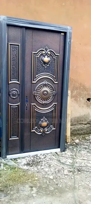 Copper Cast Security Door.