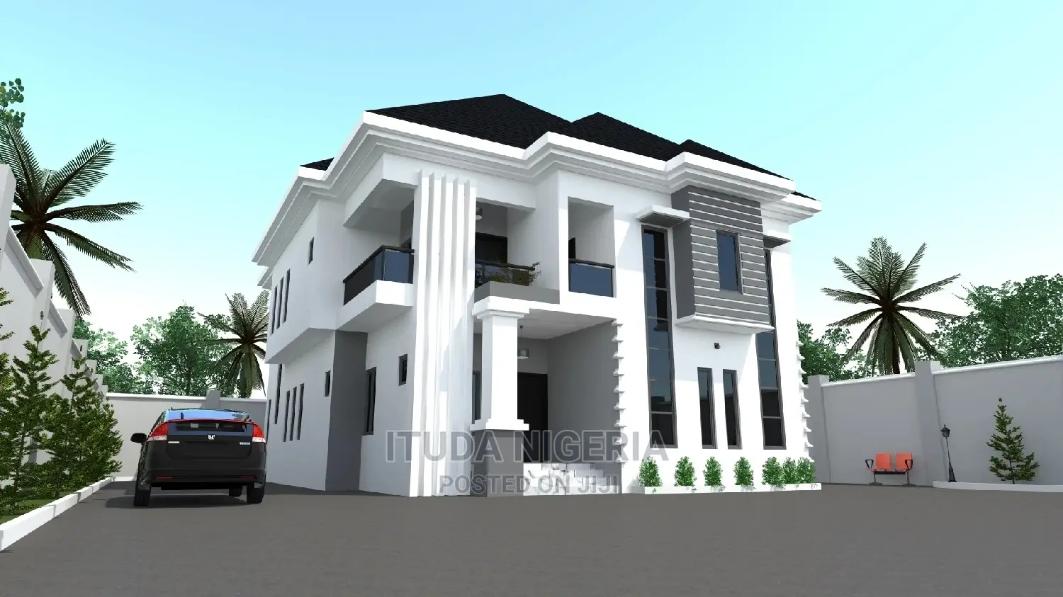 Four (4) Bedroom Maisonette Architectural Design Documents