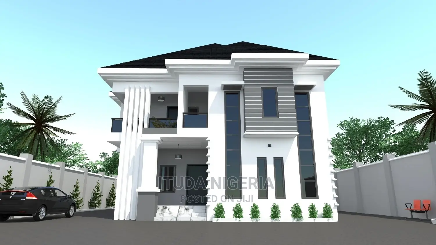 Four (4) Bedroom Maisonette Architectural Design Documents