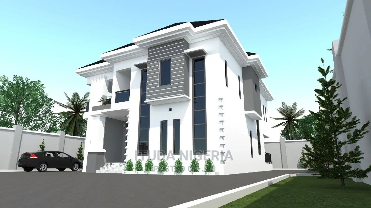 Four (4) Bedroom Maisonette Architectural Design Documents