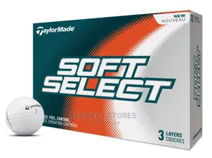 Taylormade Soft Select 3 Layer Couches Golf Balls 12 Pack