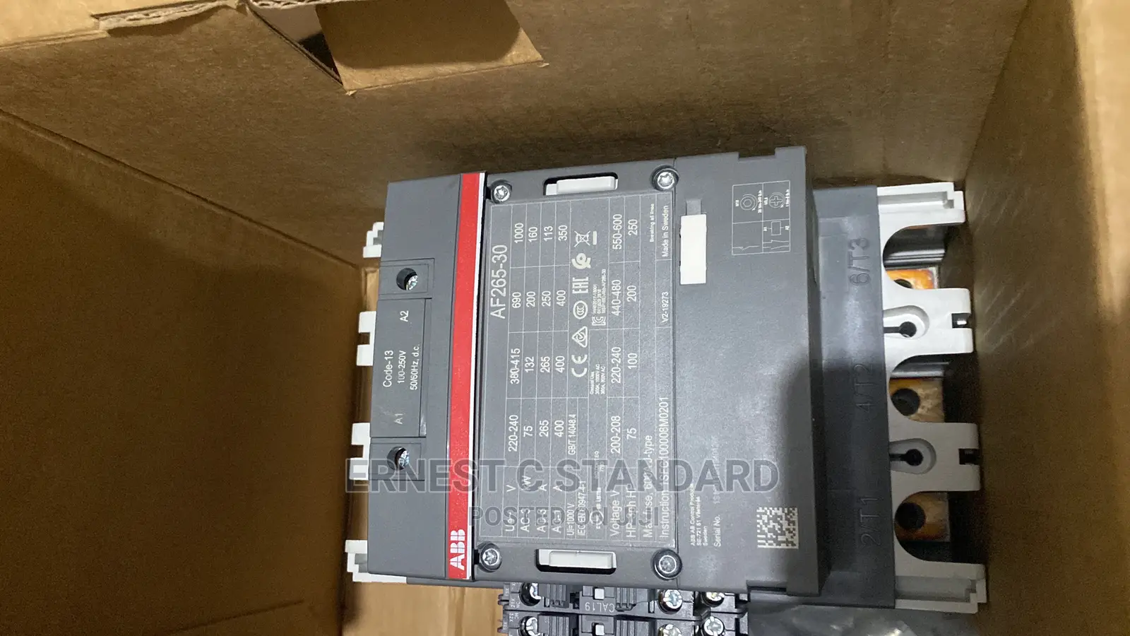 ABB Contactor F265 Original