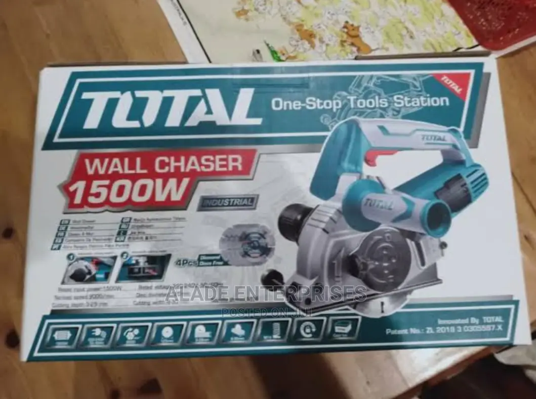 Total Tools Wall Chaser 1500W Industrial