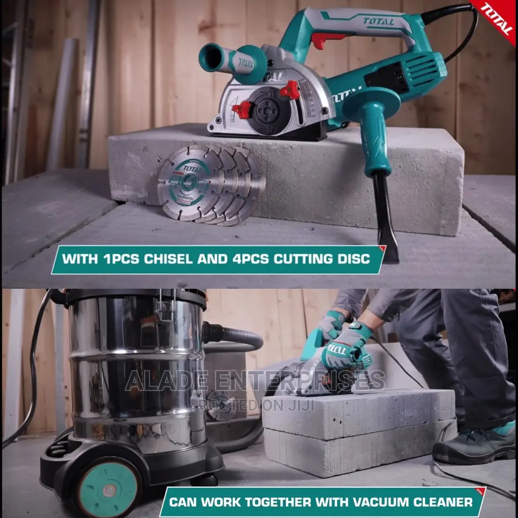 Total Tools Wall Chaser 1500W Industrial