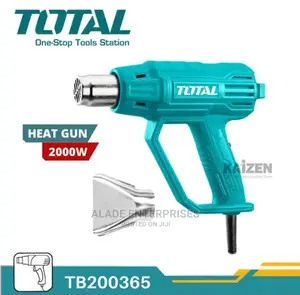 TOTAL TOOLS Heat Gun 2000w (SS) Industrial TB200365