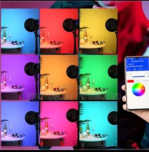 P100 RGB Sutefoto LED Light With Big Stand