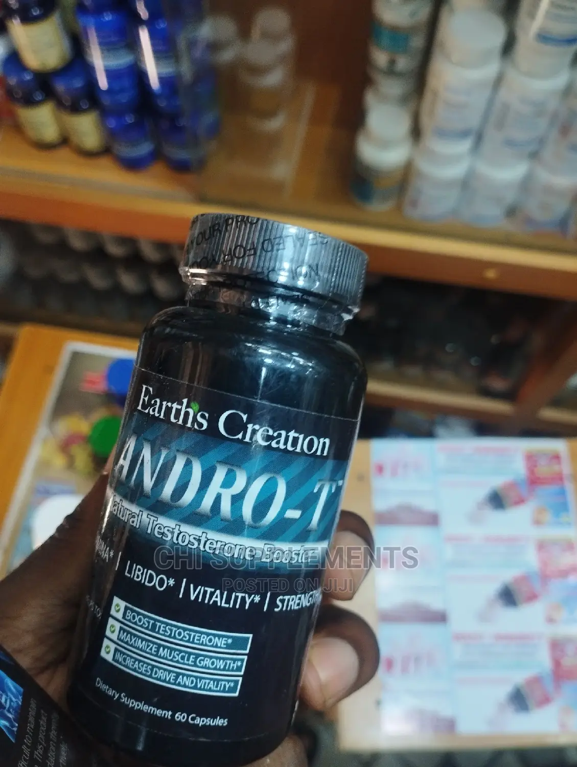 Andro-T Natural Testosterone Booster