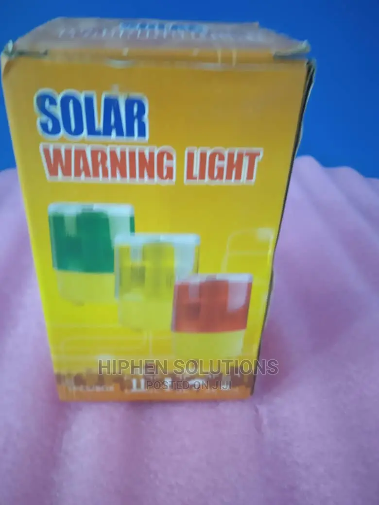 Affordable Solar Warning Light