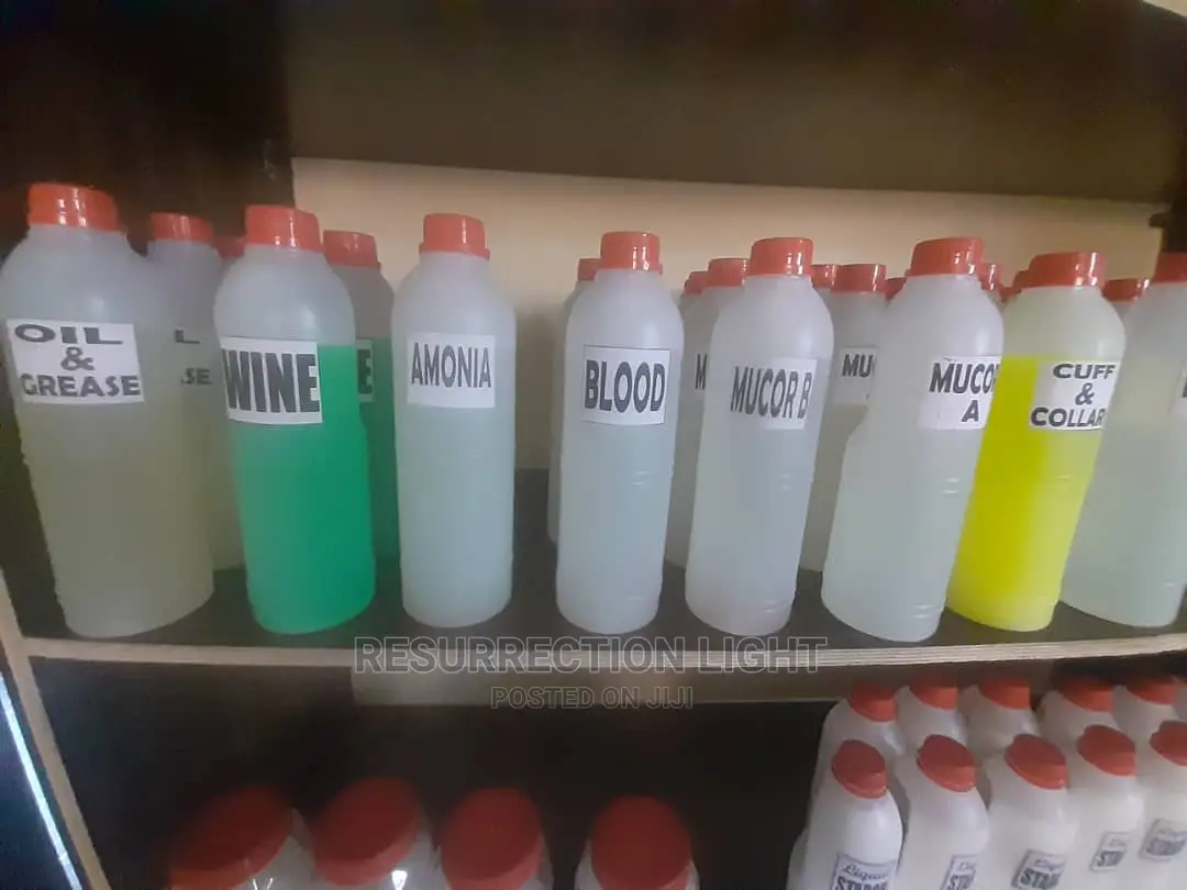 Stain Removal Chemicals/Laundry/Drycleaning Chemicals in Alimosho