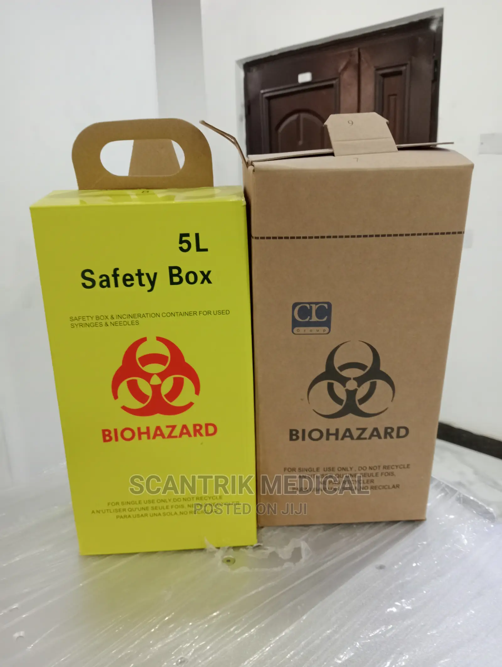 Container Box Collection Safety Box for Syringe