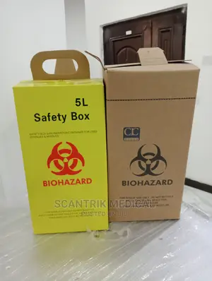 Container Box Collection Safety Box for Syringe