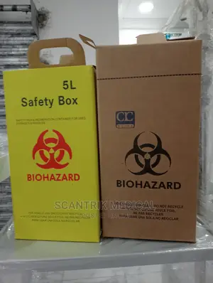 Portable Container Box Collection Safety Box for Syringe