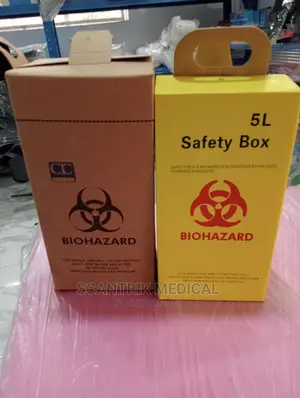 Medical Safety Box - Cardboard, 5 Litre