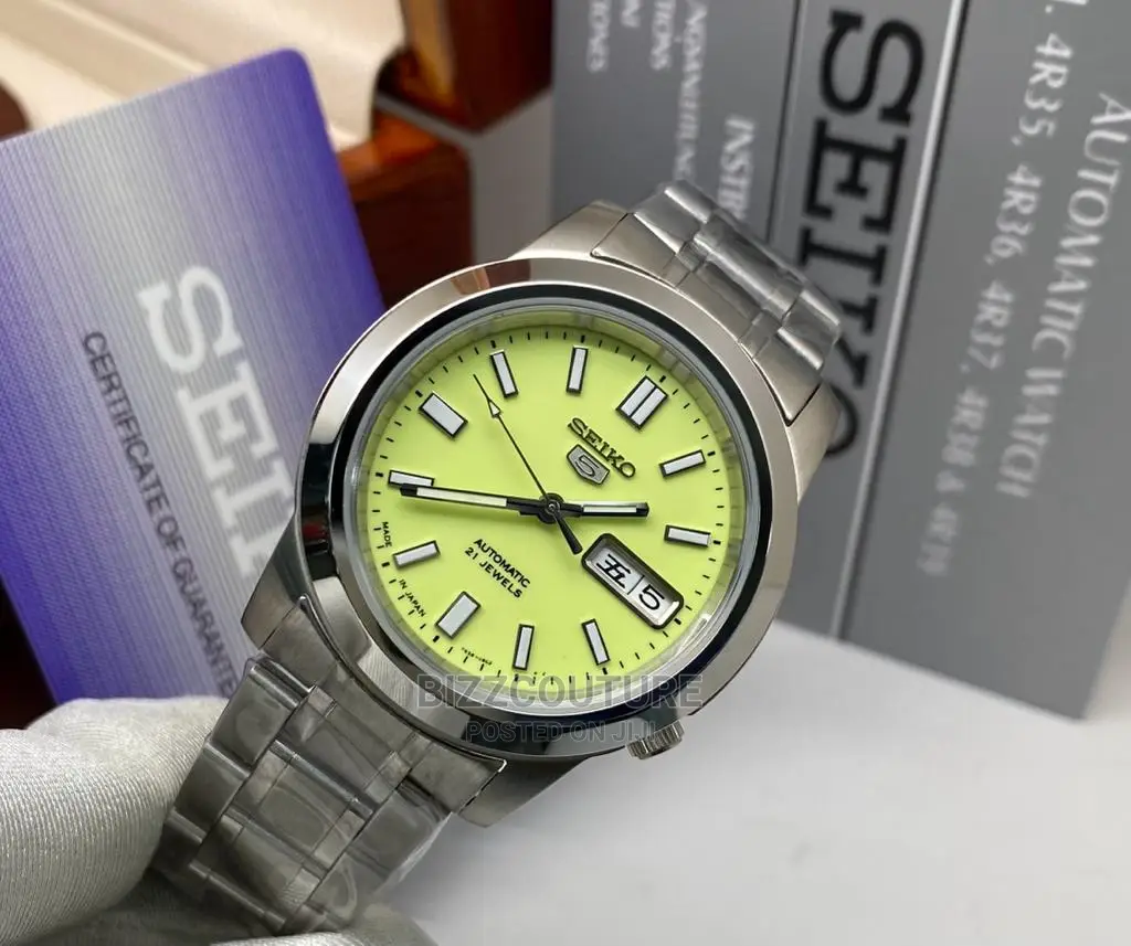Original SEIKO AUTOMATIC, Made in Japan Available in Store