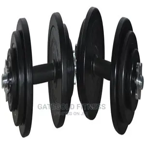 Wk-20r Rubber Dumbbell KIT