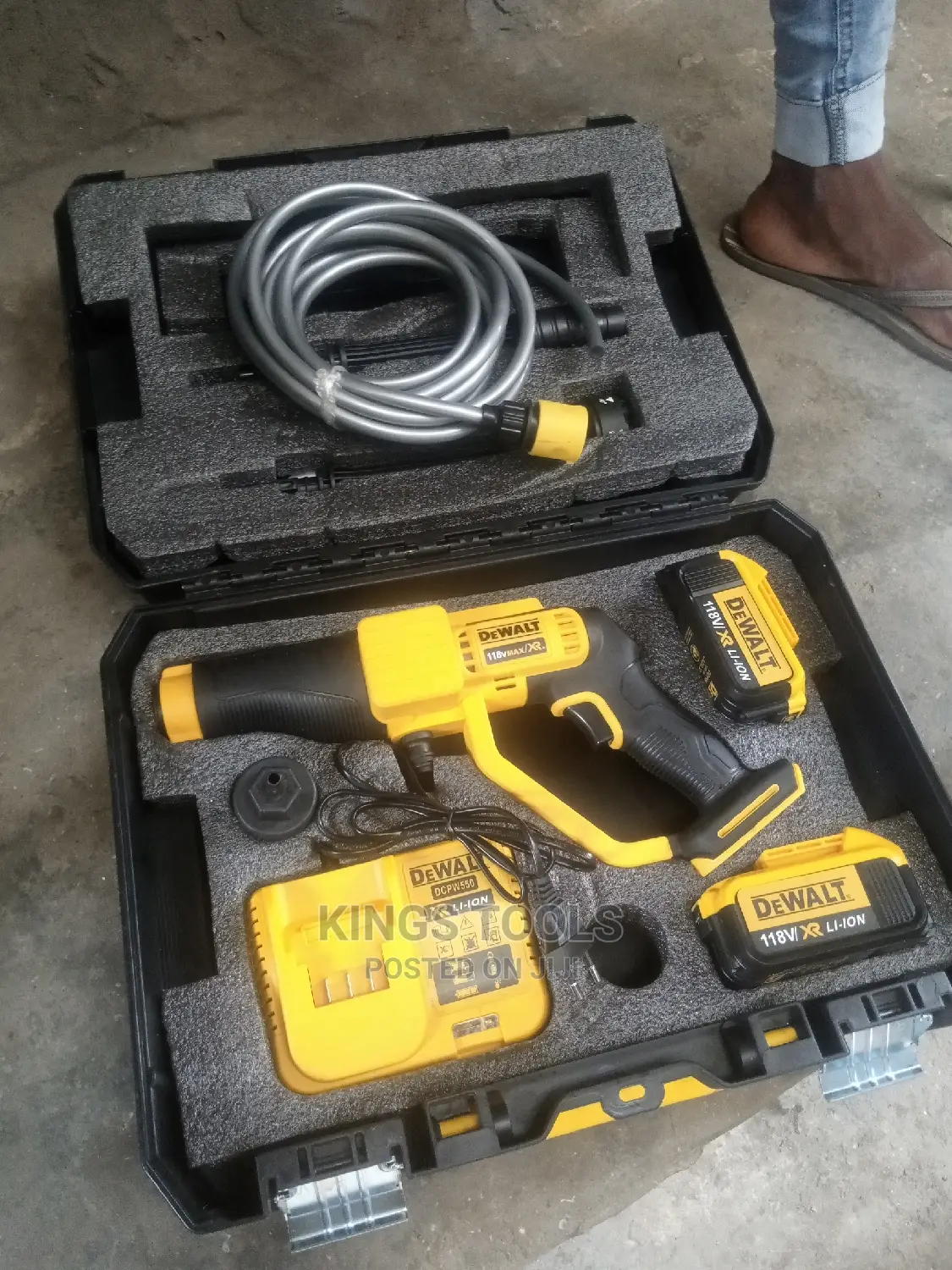 Cordless Battery Washing Machine