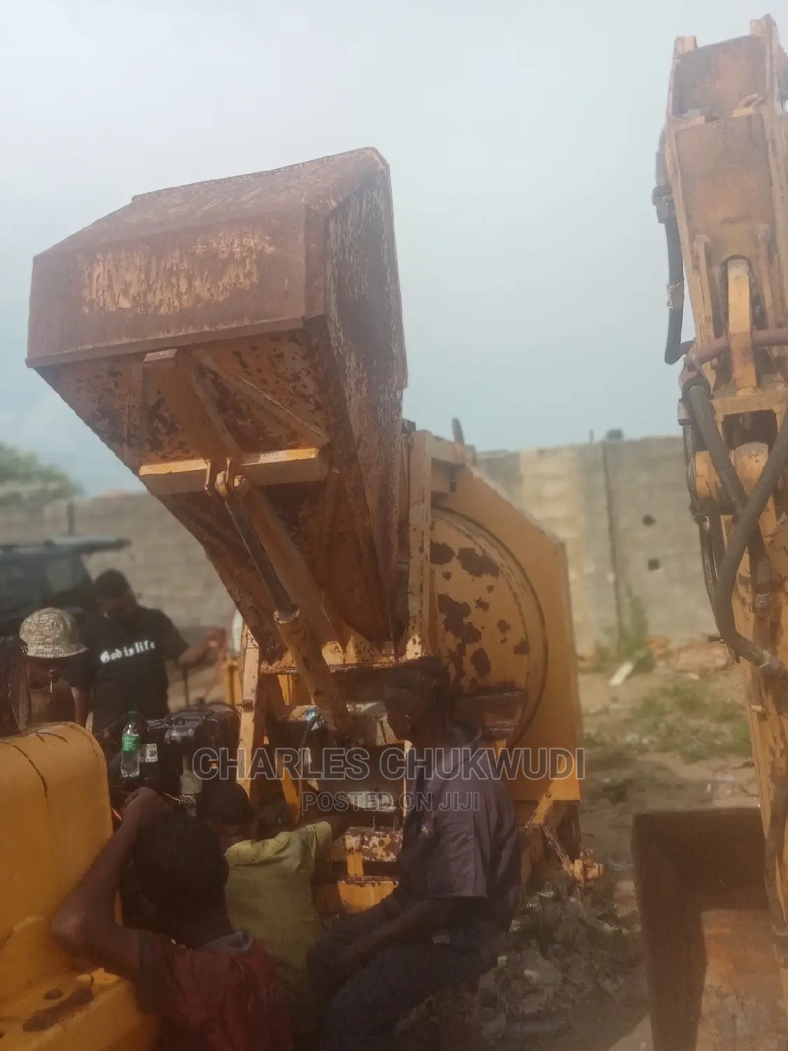 Stationary Selfloader Mixer