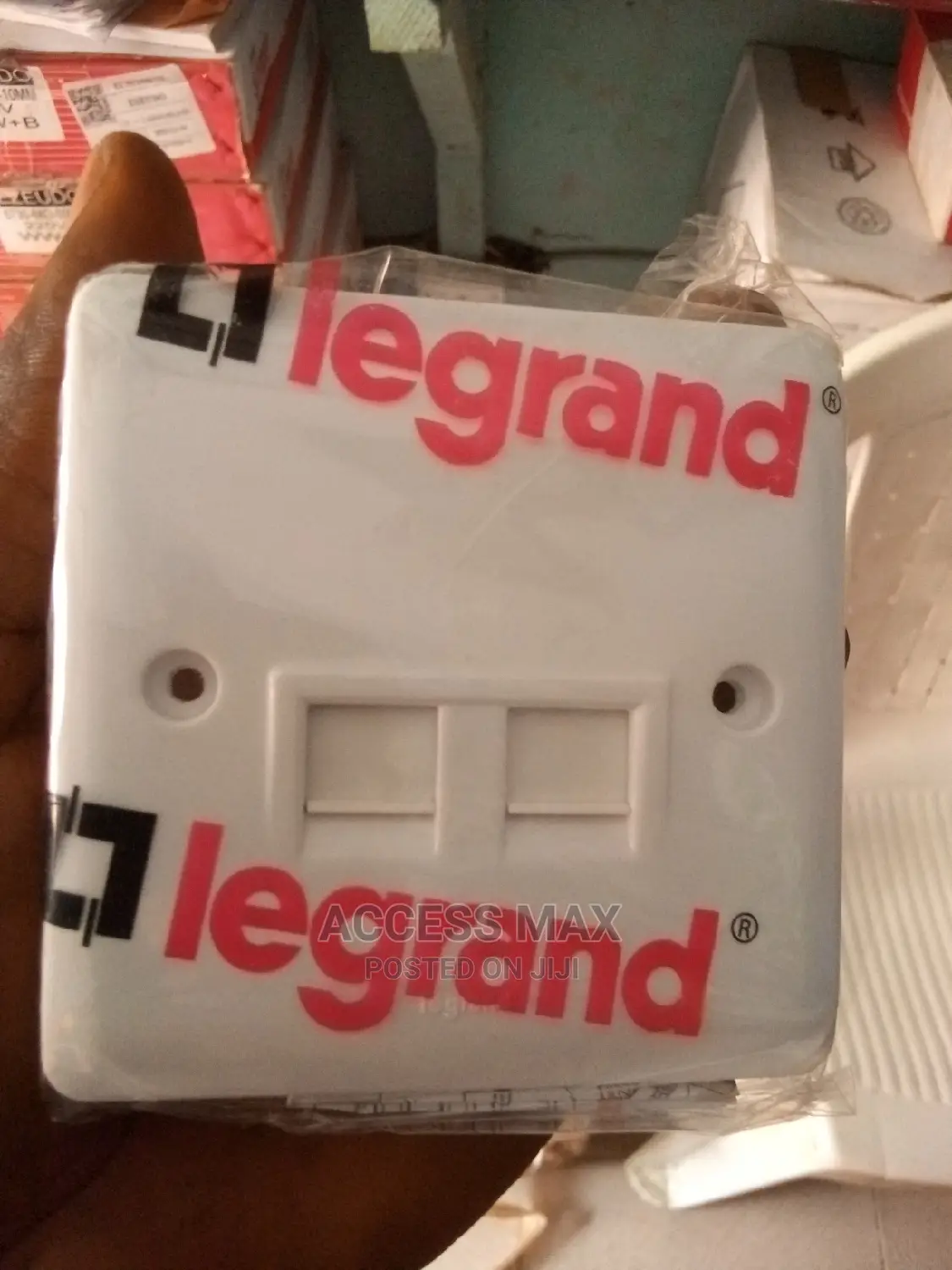 Double Cat6 Data Socket ( Legrand)