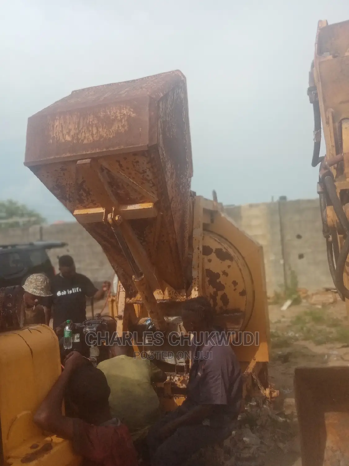 Stationary Selfloader Mixer