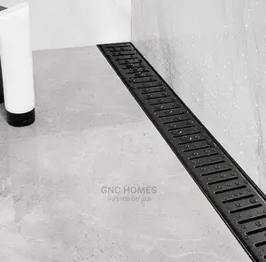 Black Floor Drain (Bathroom)