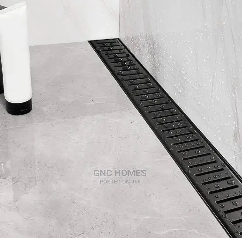 Black Floor Drain (Bathroom)