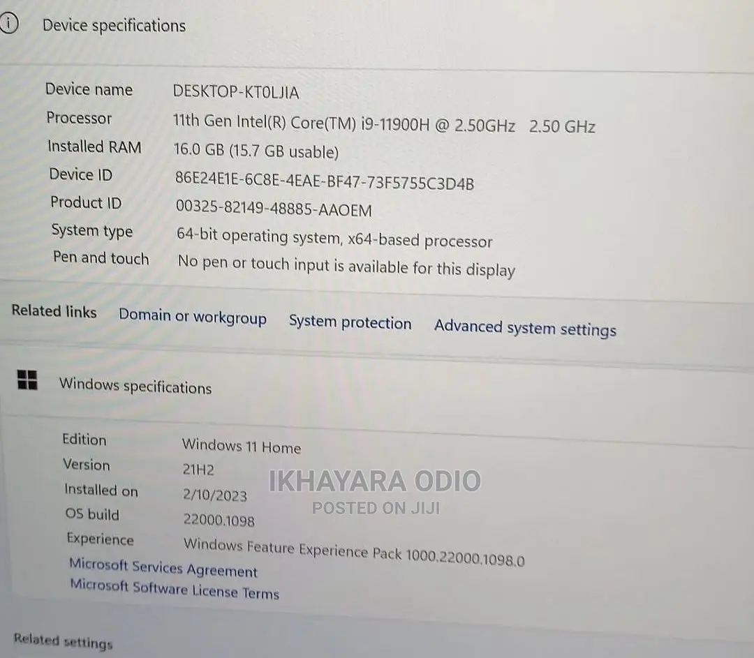 Laptop Asus ROG Zephyrus M16 GU603HR 16GB Intel Core I9 SSD 1T