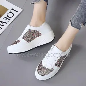Ladies Sequined Fashionable Sneakers