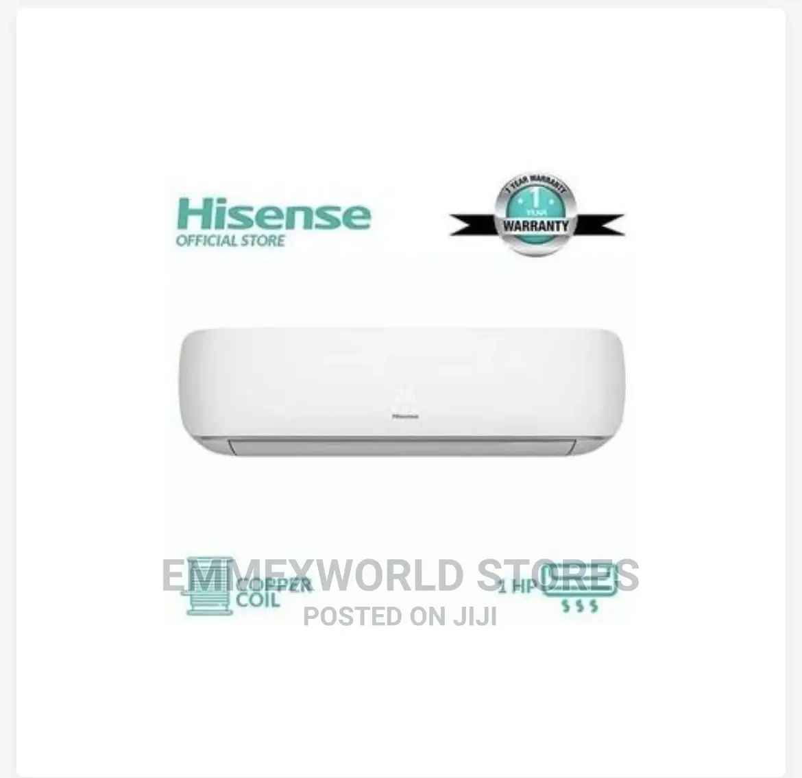 Hisense Split Air Conditioner 1.5hp