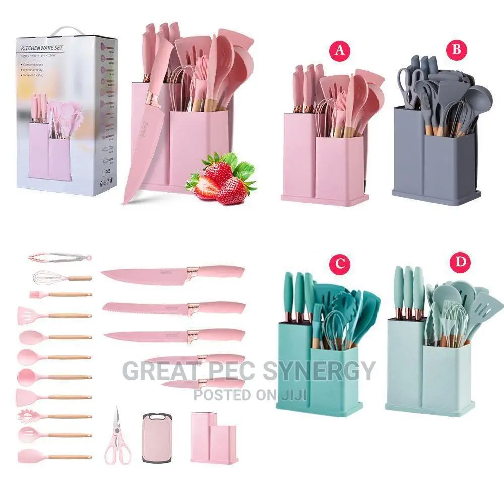 Silicon Cooking Utensils (Spoon Set)