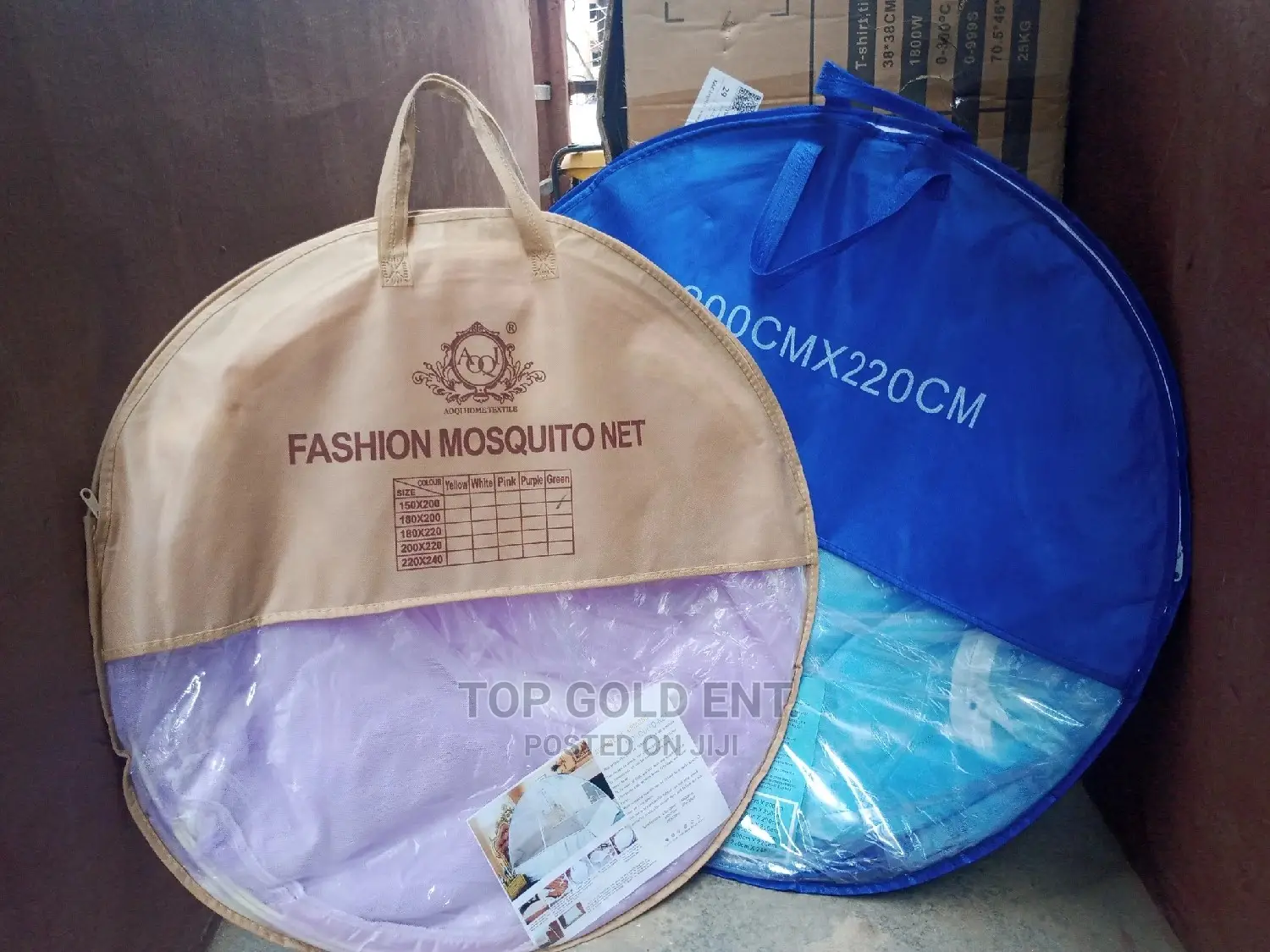 6 by 6 Foldable Mosquito Net