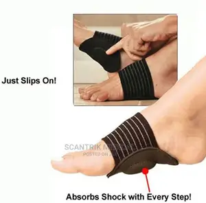Arch Support Compression for Under Socks