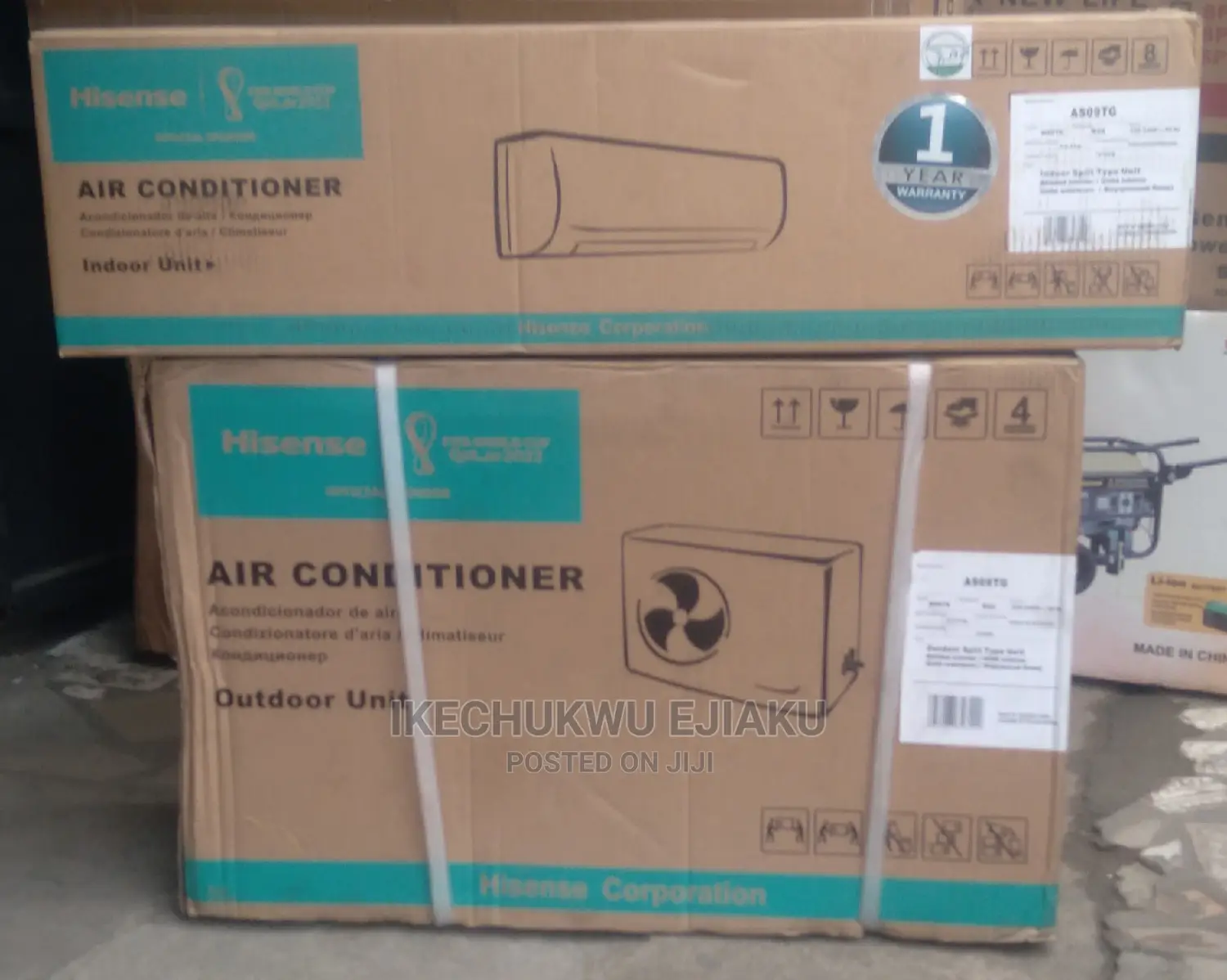 Hisense Ac 1hp Split Unit