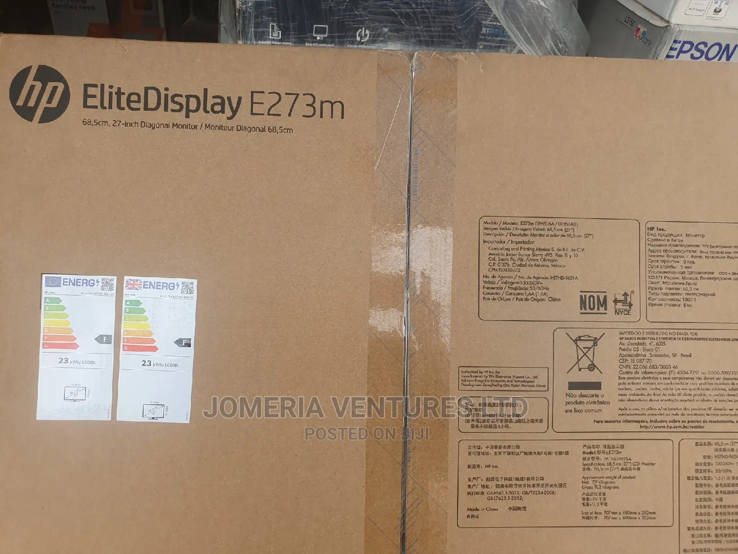 Hp Elitedisplay Monitor E273m
