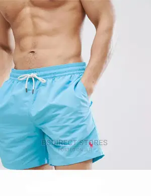 Ralph Lauren X-L MARGIE BLUE Hawaiian Traveller Swim Short