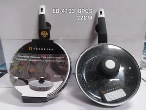 Frying Pan With Lid Granite Coating 22cm Edenberg EB-4133
