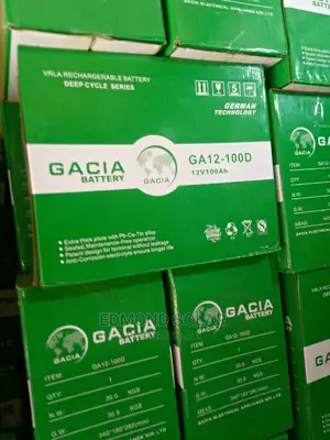 100ah 12V Gacia Solar Battery One Year Warranty