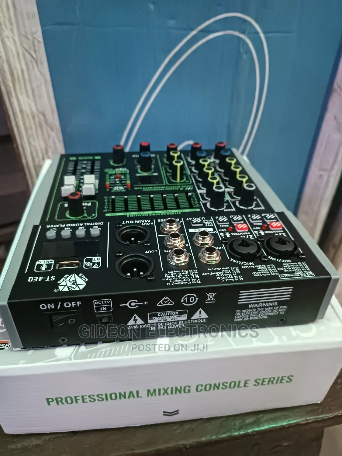 Steck Audio 4channels Mixer ST Eq.