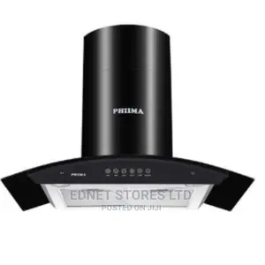 Phiima, 90cm Curved Heat, Smell and Smoke Extractor Kitchen
