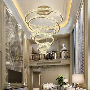 Crystal Dropped Chandelier Lighting 