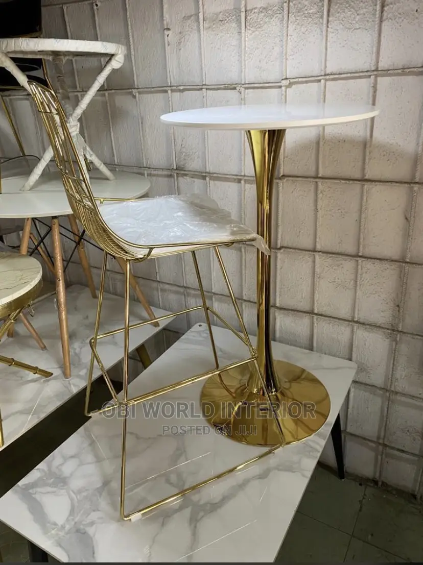 High Bar Table and Chair Set
