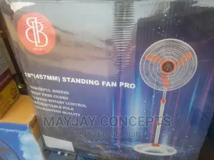 18 Inches Bb Standing Fan Pro, High Speed Standing Fan