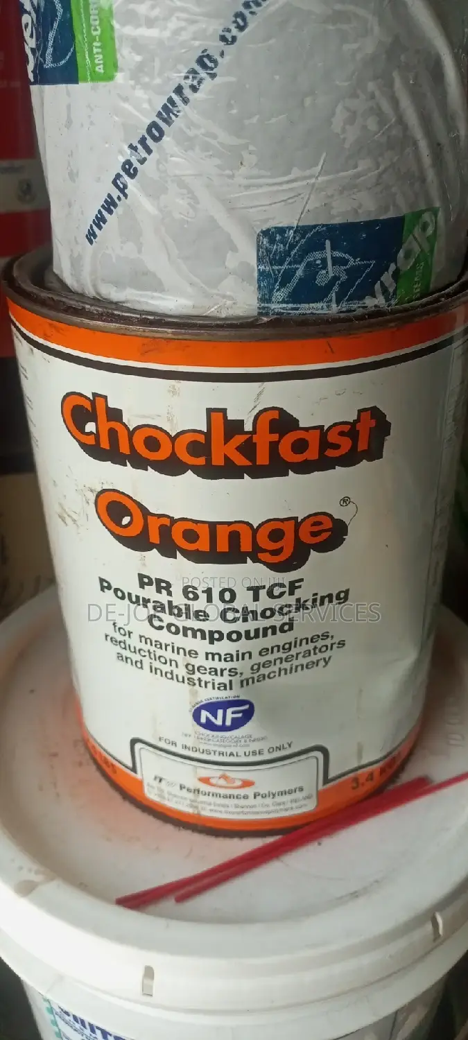Chock Fast Orange Epoxy Gum