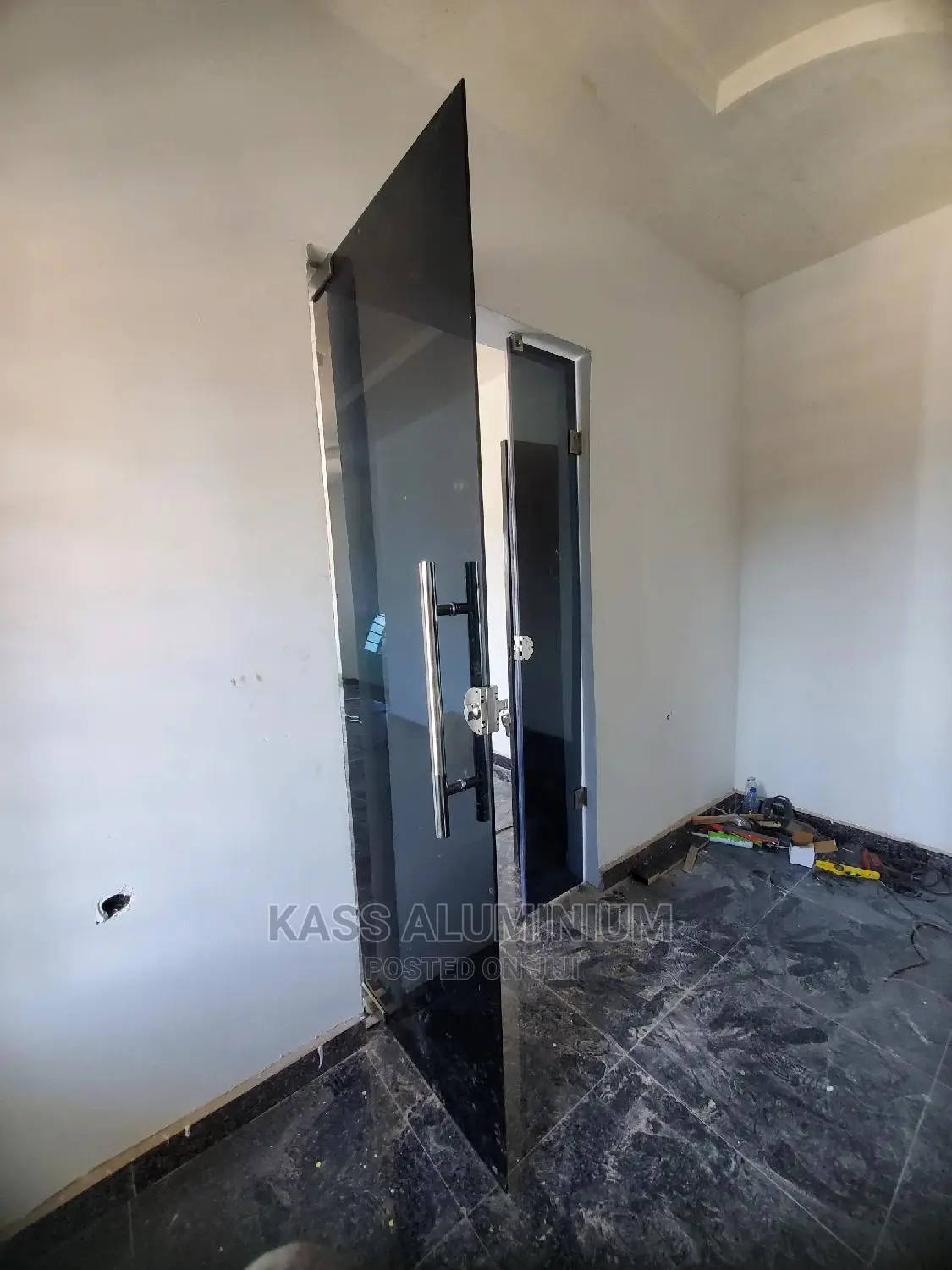 Swing Door Glass Dark