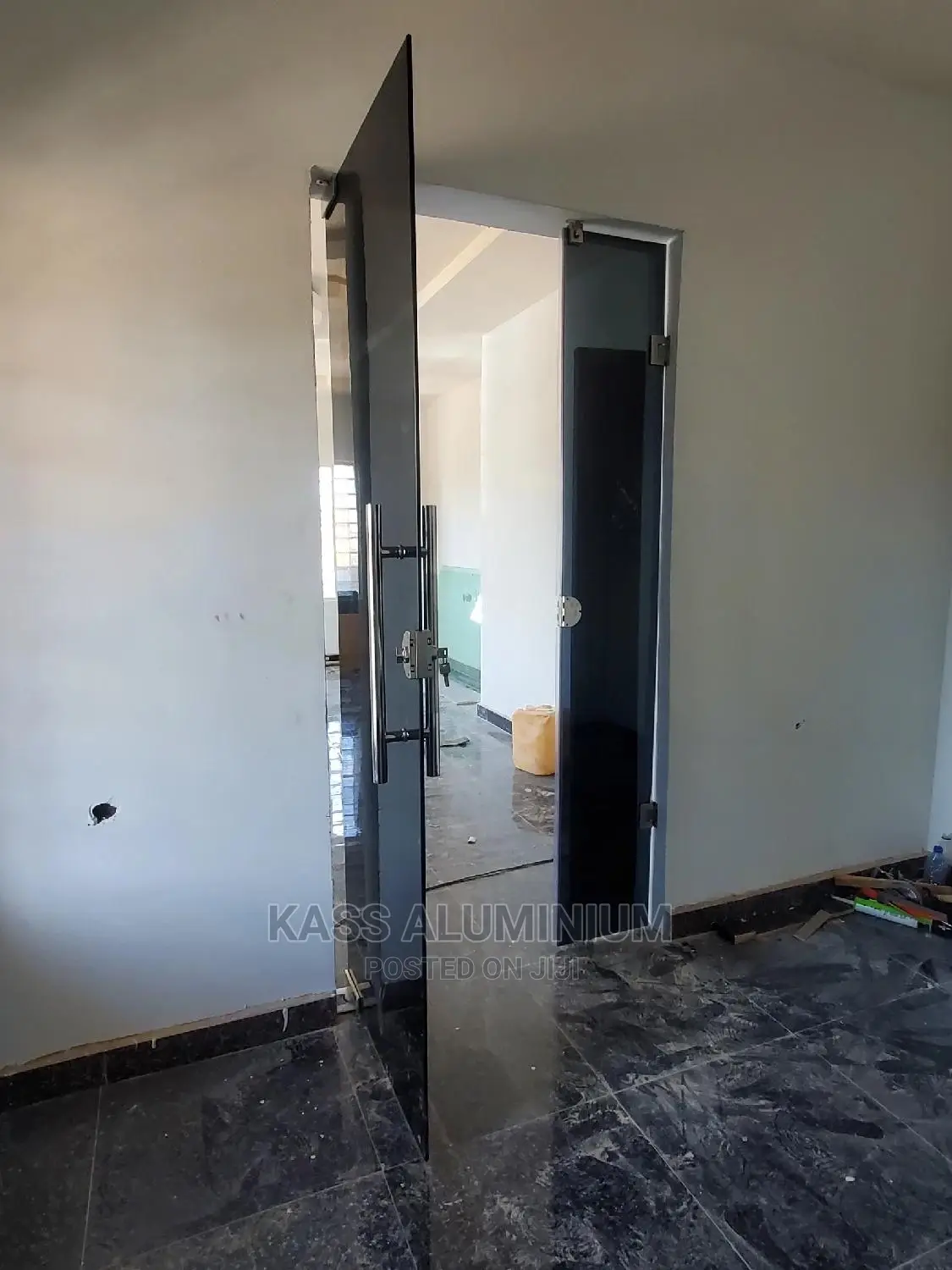 Swing Door Glass Dark