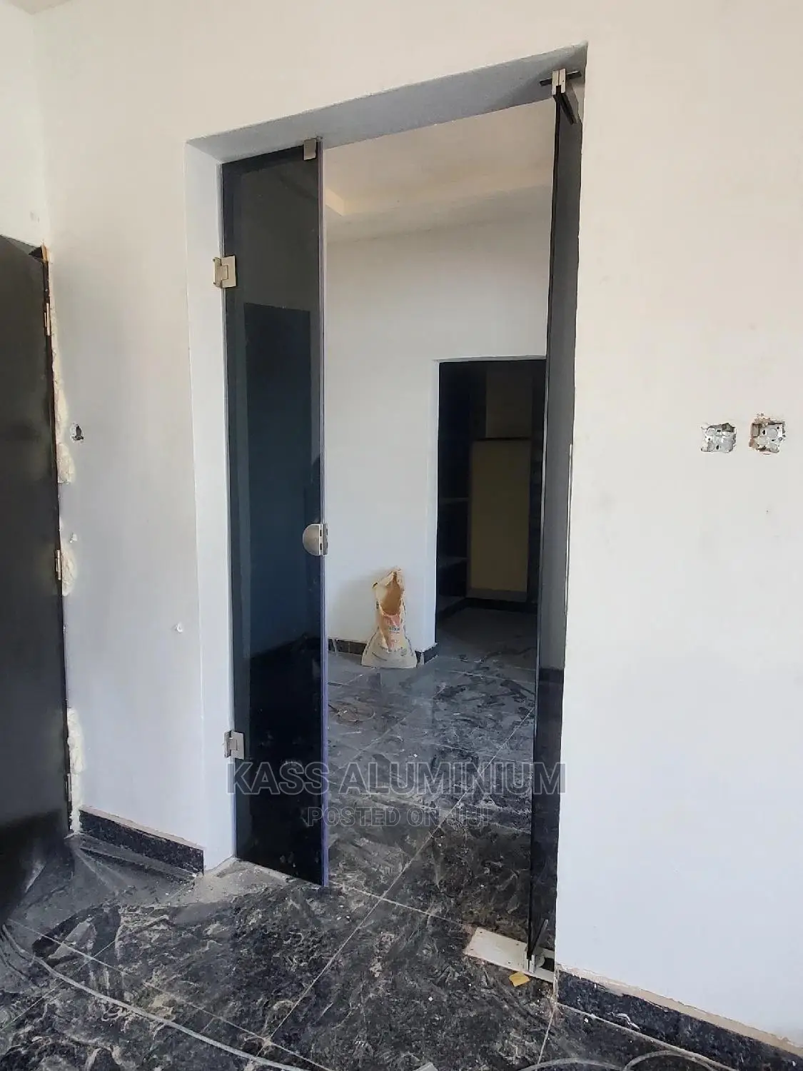 Swing Door Glass Dark