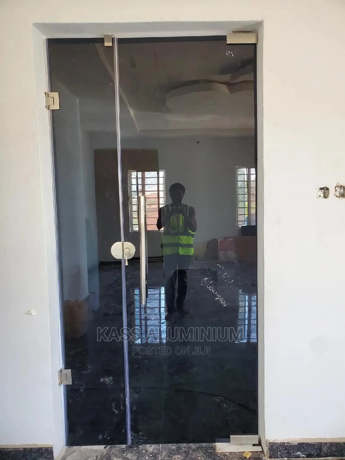 Swing Door Glass Dark